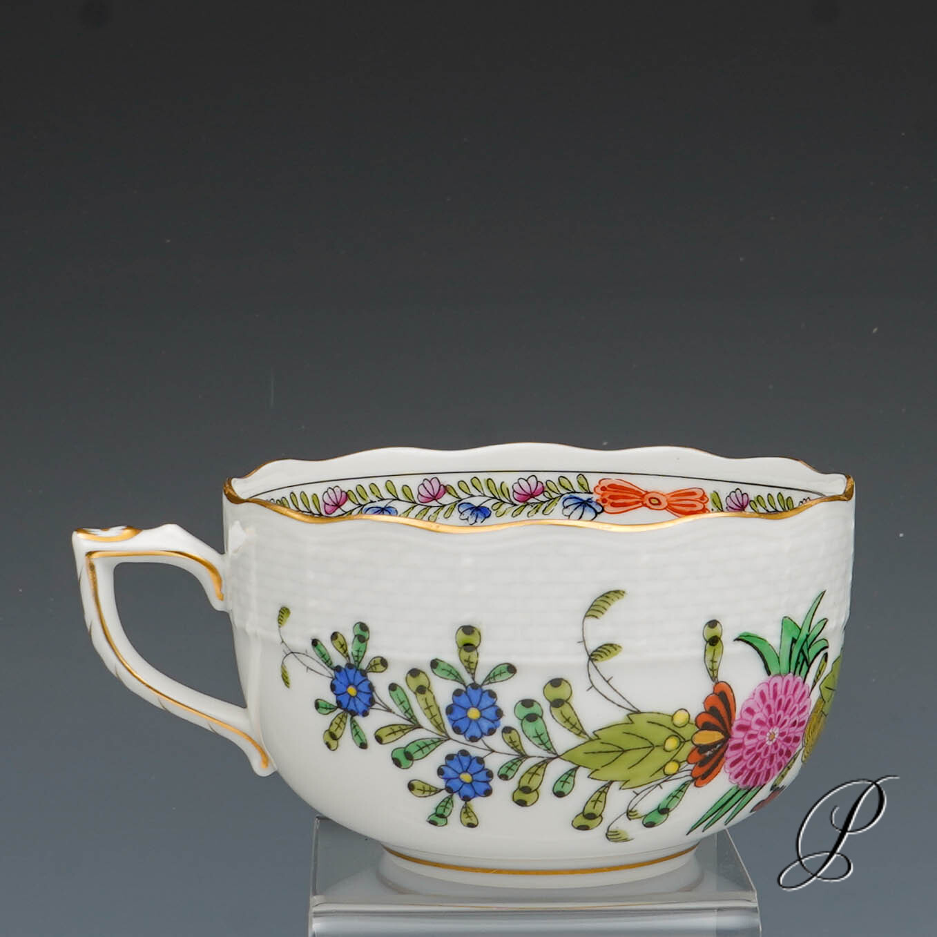 6 Teegedecke Herend im Dekor Fleurs des Indes - Multicolour – Bild 12