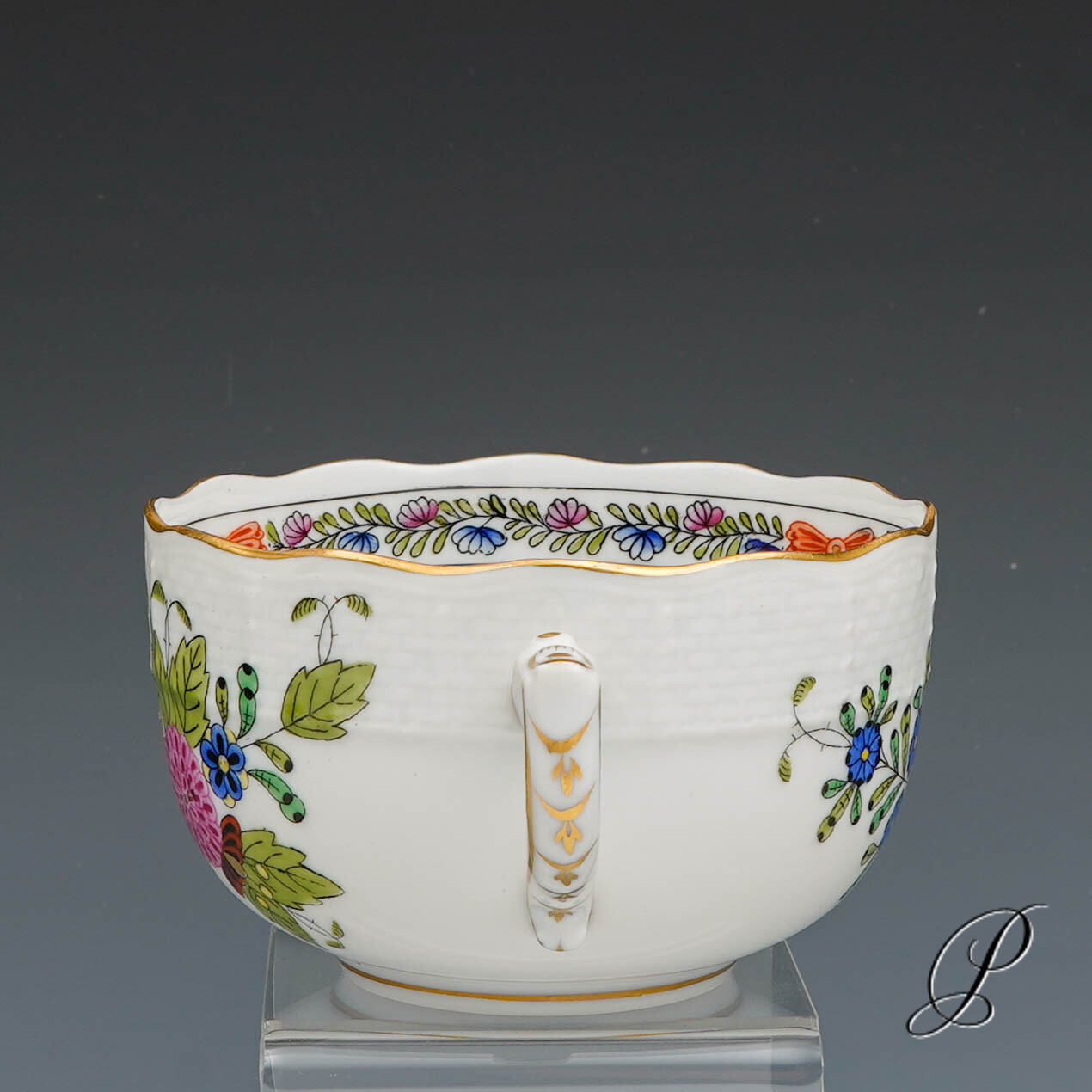6 Teegedecke Herend im Dekor Fleurs des Indes - Multicolour – Bild 13