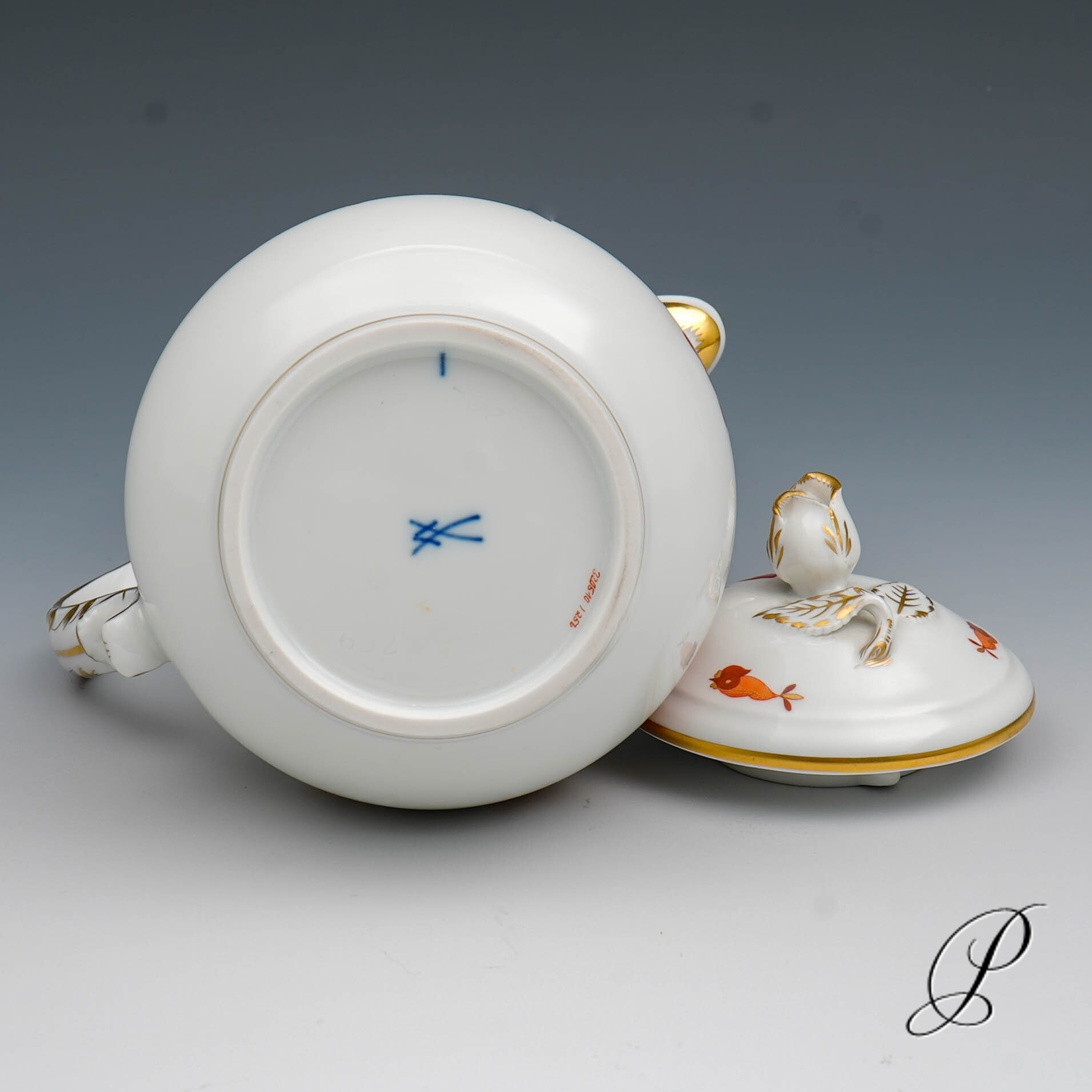Mokkakanne Meissen 1.Wahl Reicher Drache Rot NP# 840,- EUR – Bild 5