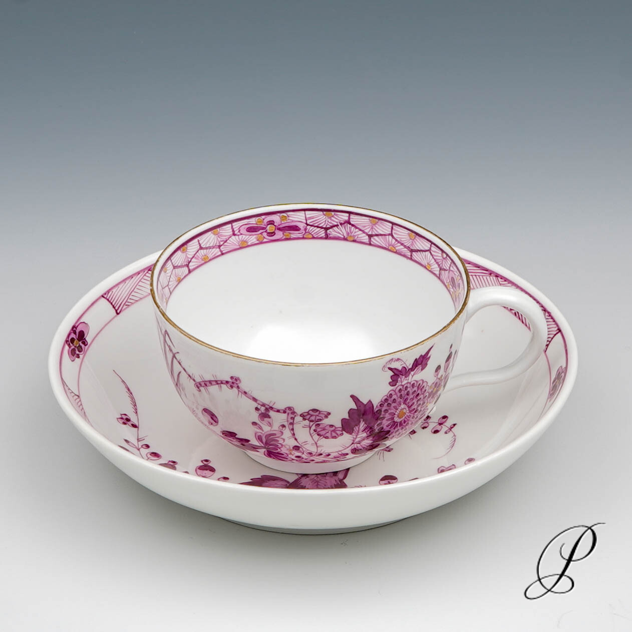 Antiquität aus Meissen 1740-1780 Sammelgedeck – Bild 2