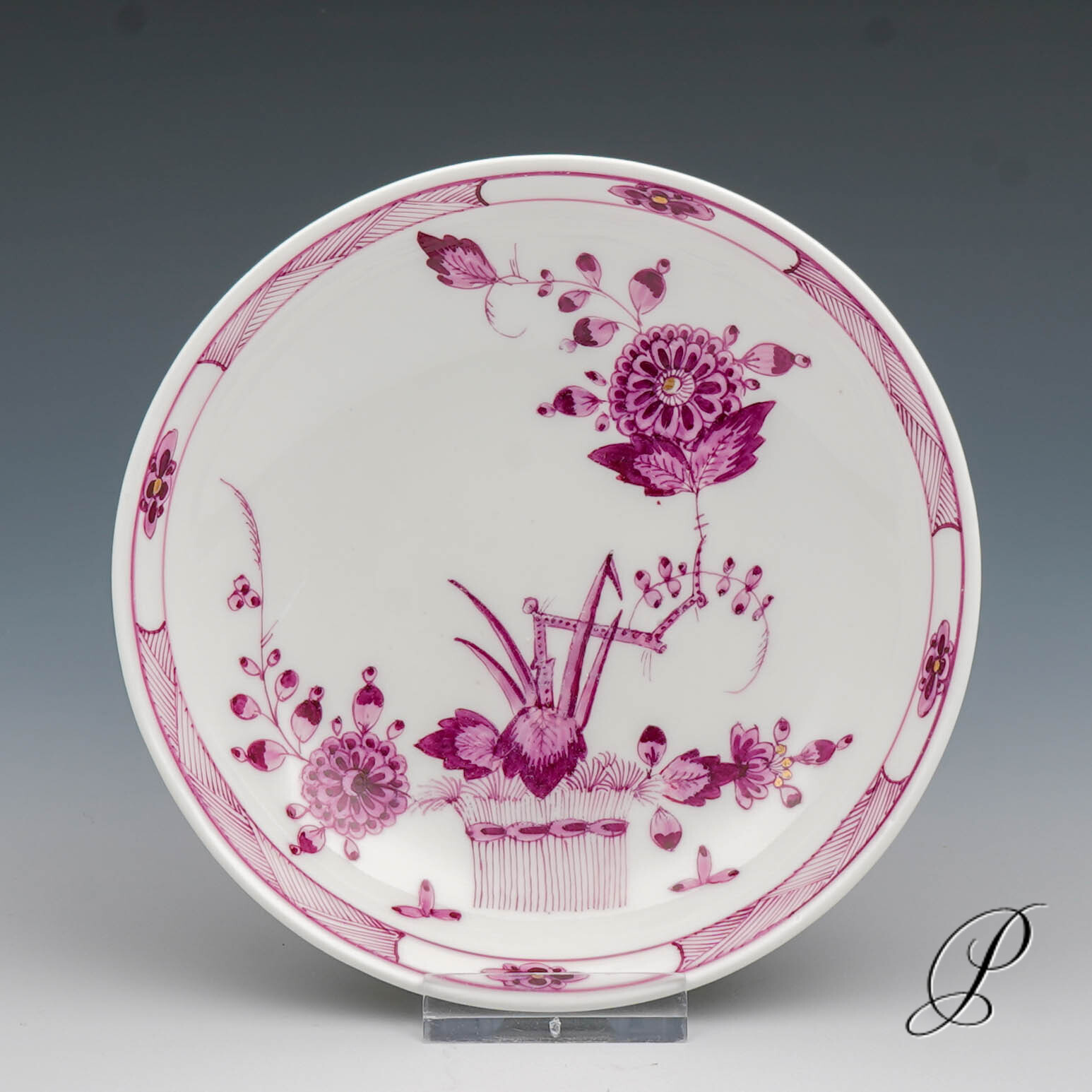 Antiquität aus Meissen 1740-1780 Sammelgedeck – Bild 3