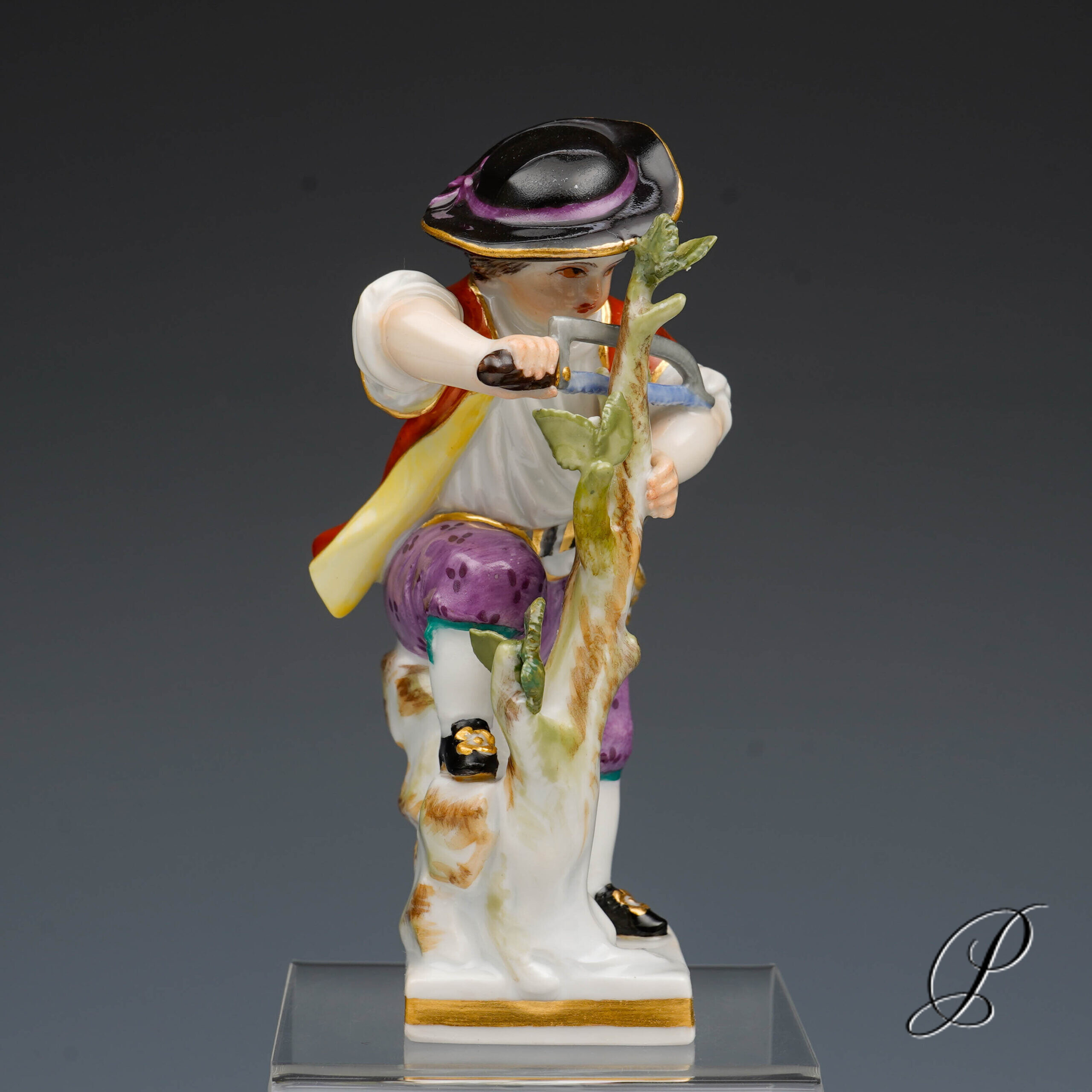 Meissen Figur Gärtnerkind 1.Wahl von Michel Victor Acier – Bild 10