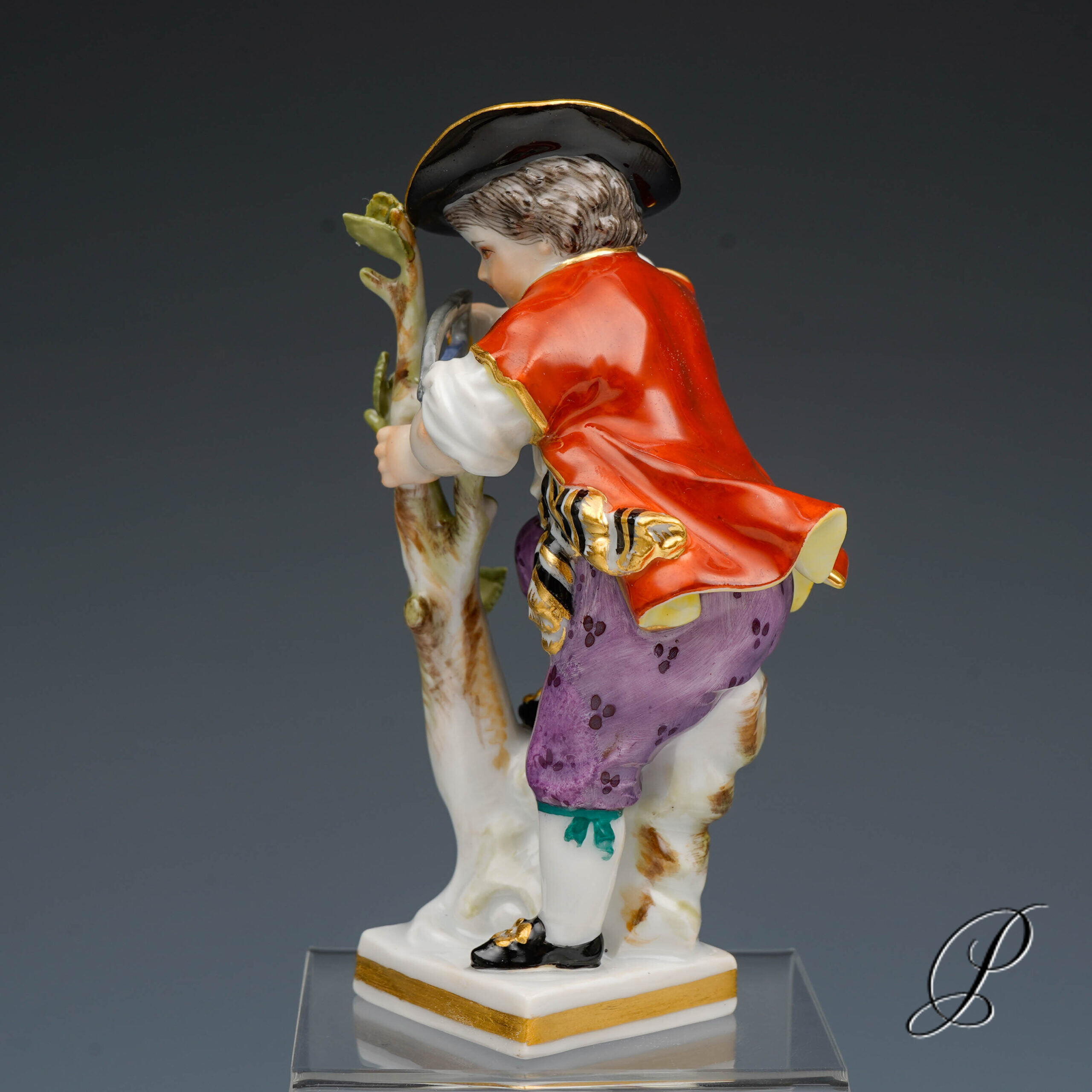 Meissen Figur Gärtnerkind 1.Wahl von Michel Victor Acier – Bild 4