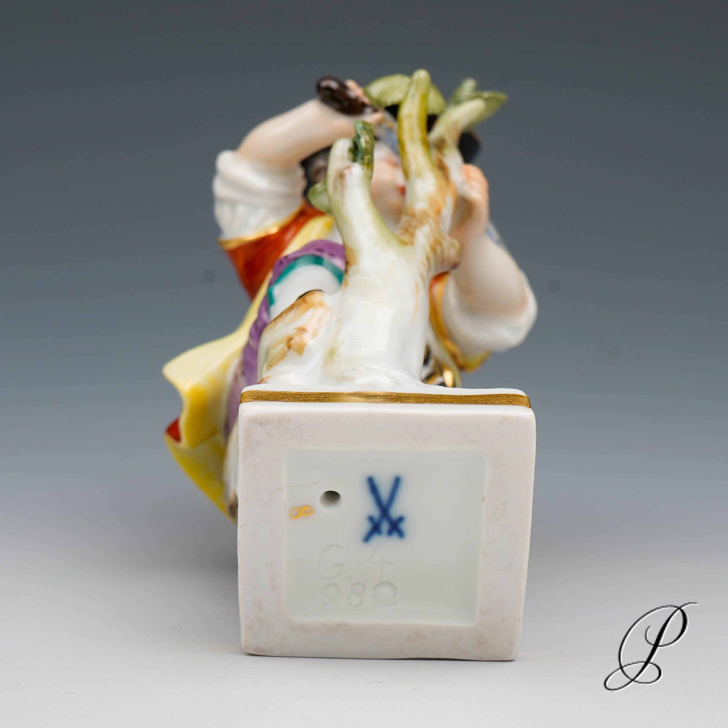 Meissen Figur Gärtnerkind 1.Wahl von Michel Victor Acier – Bild 9