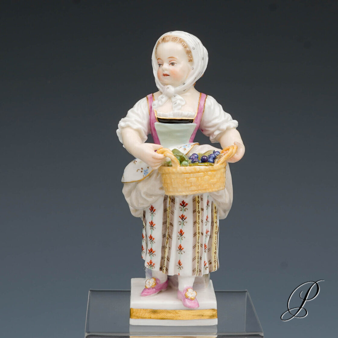 Gärtnerkind Meissen 1.Wahl Knaufzeit um 1900 Jhd. von Michel Victor Acier