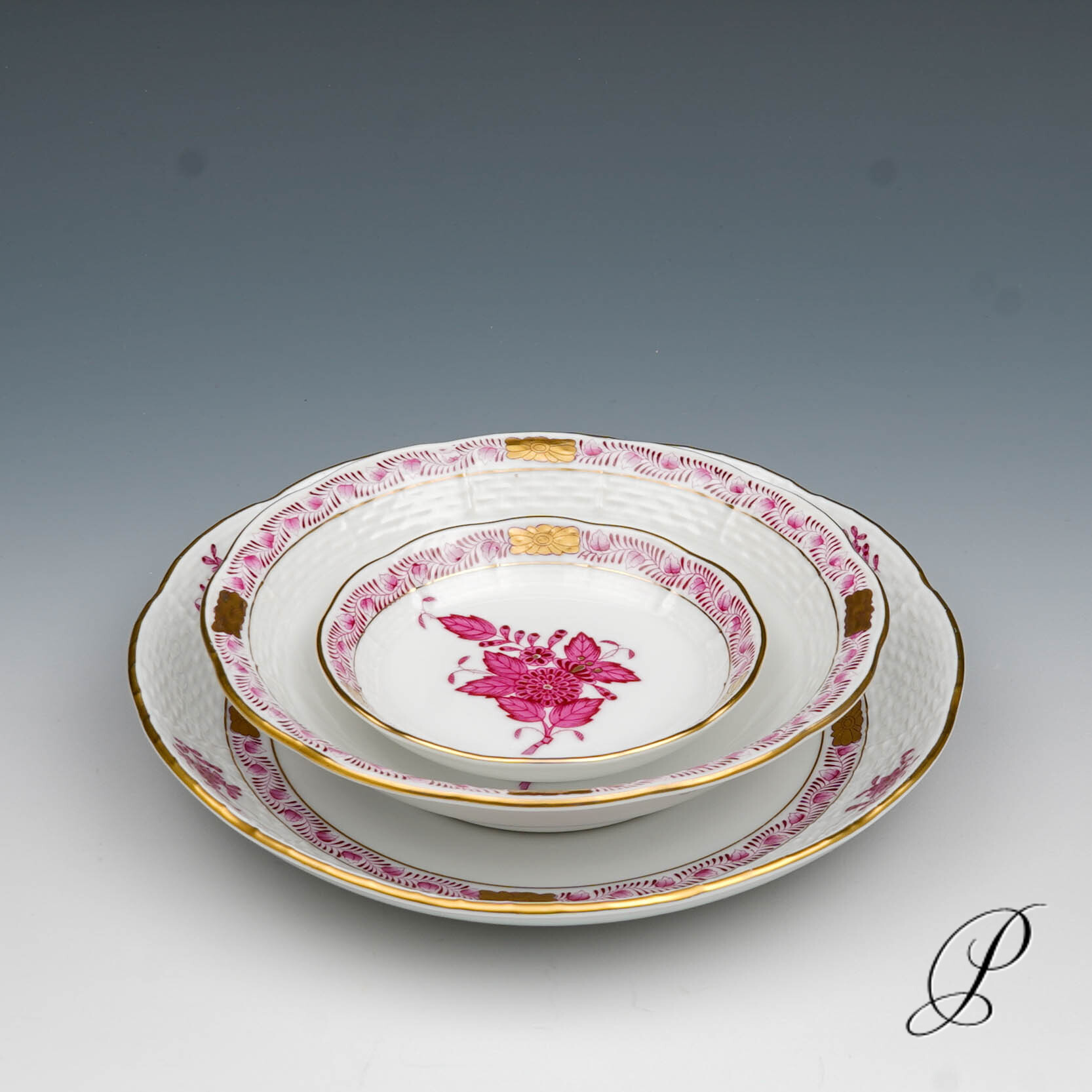 Herend Konfektset Apponyi purpur – Bild 2