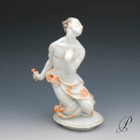 Figur Meissen aus der "Sizillianischen Hirtenkapelle" von Paul Börner