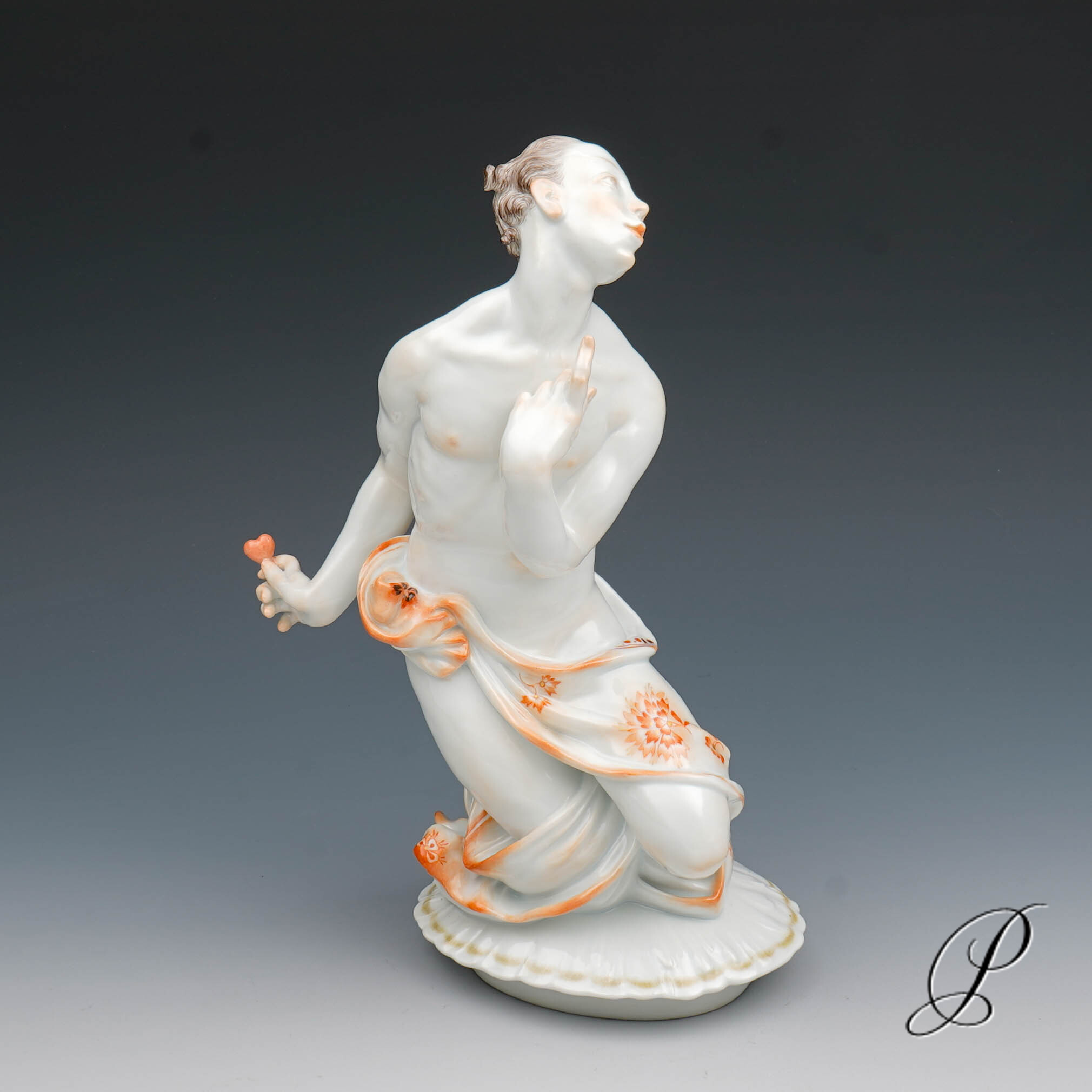 Figur Meissen aus der "Sizillianischen Hirtenkapelle" von Paul Börner