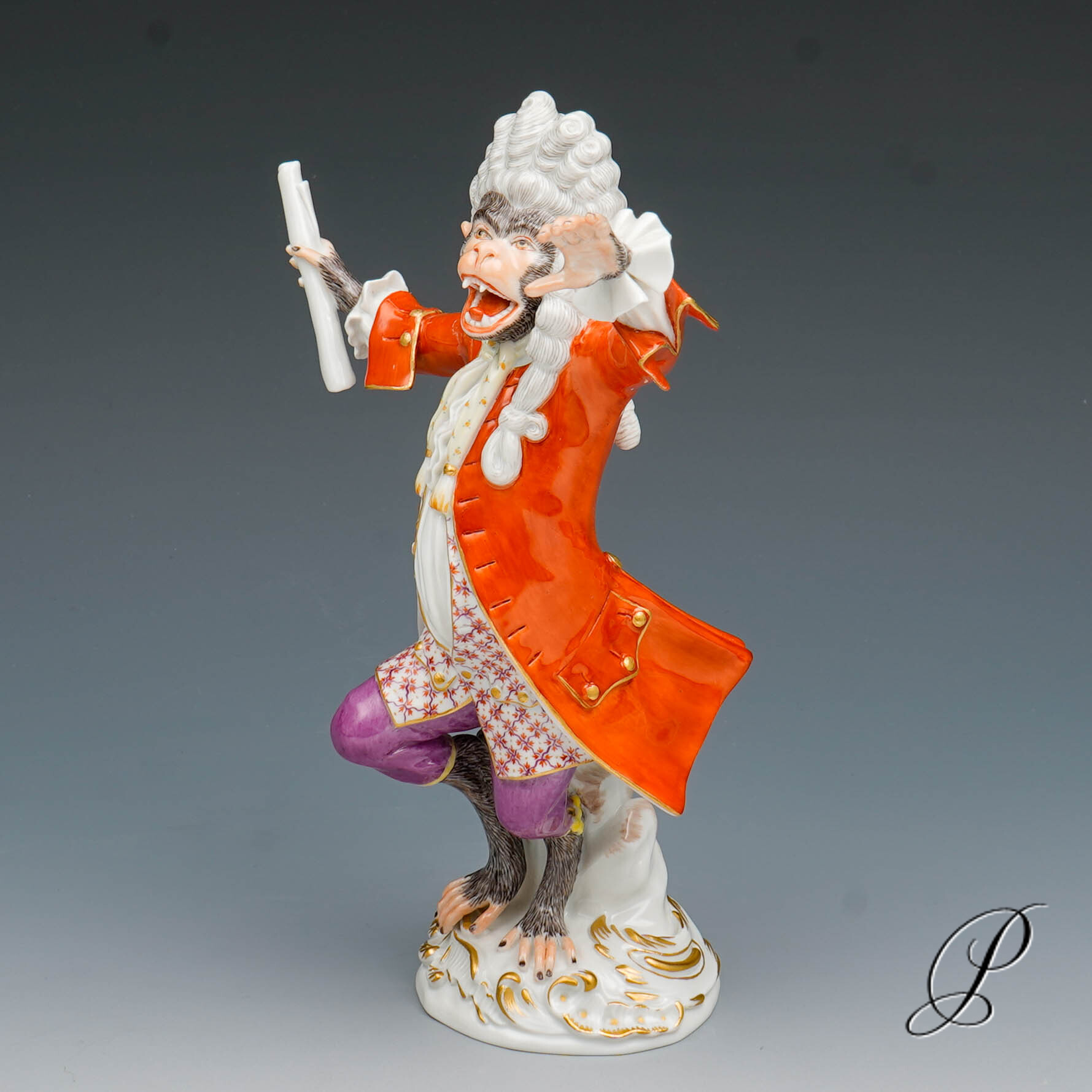 Meissen Kapellmeister der Affenkapelle von Johann Joachim Kaendler – Bild 4
