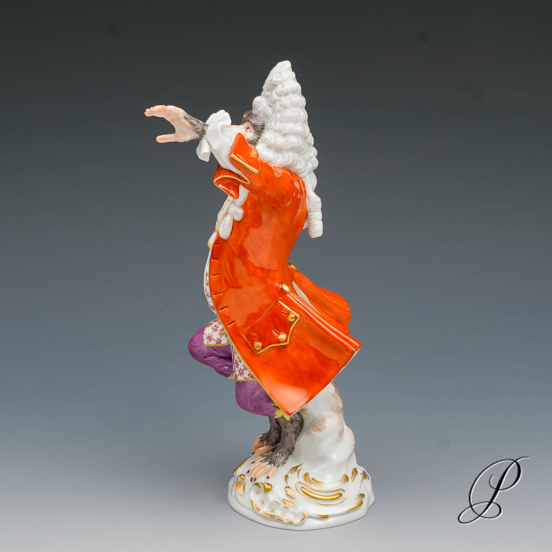 Meissen Kapellmeister der Affenkapelle von Johann Joachim Kaendler – Bild 5