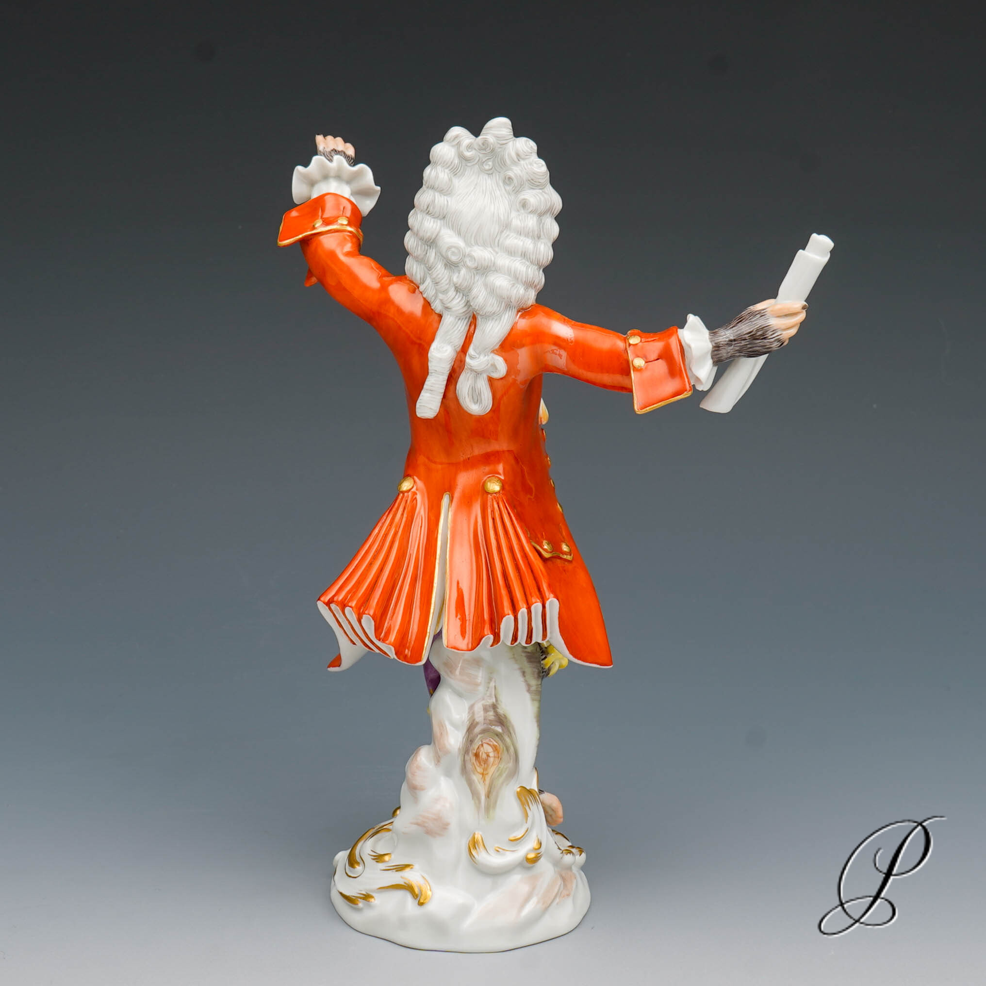Meissen Kapellmeister der Affenkapelle von Johann Joachim Kaendler – Bild 7