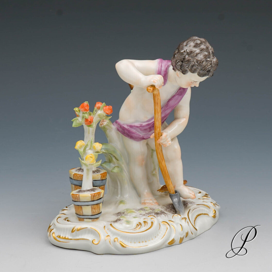 Figur Meissen aus den 4 Elementen  - die Erde - von J. J. Kaendler