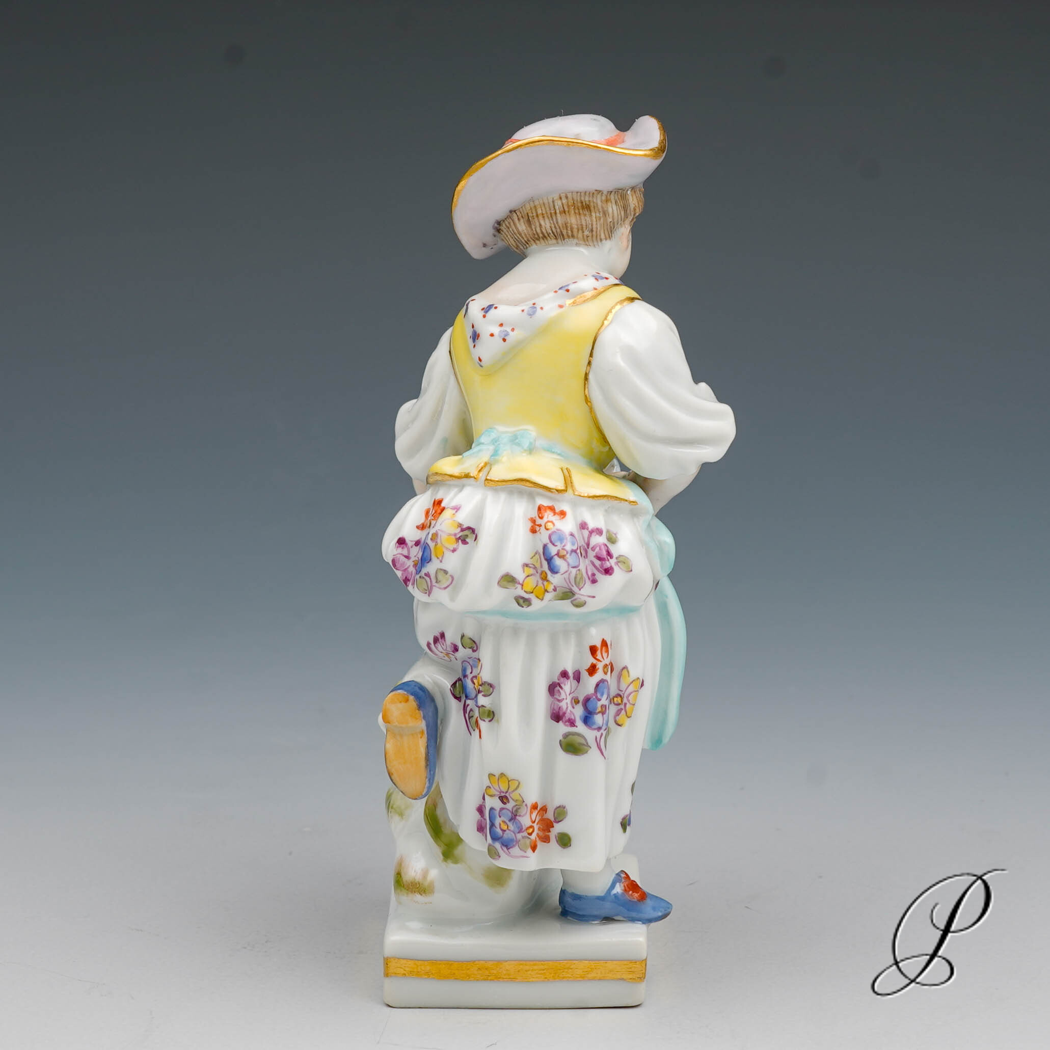 Meissen Figur Gärtnerkind 1.Wahl von Michel Victor Acier – Bild 6