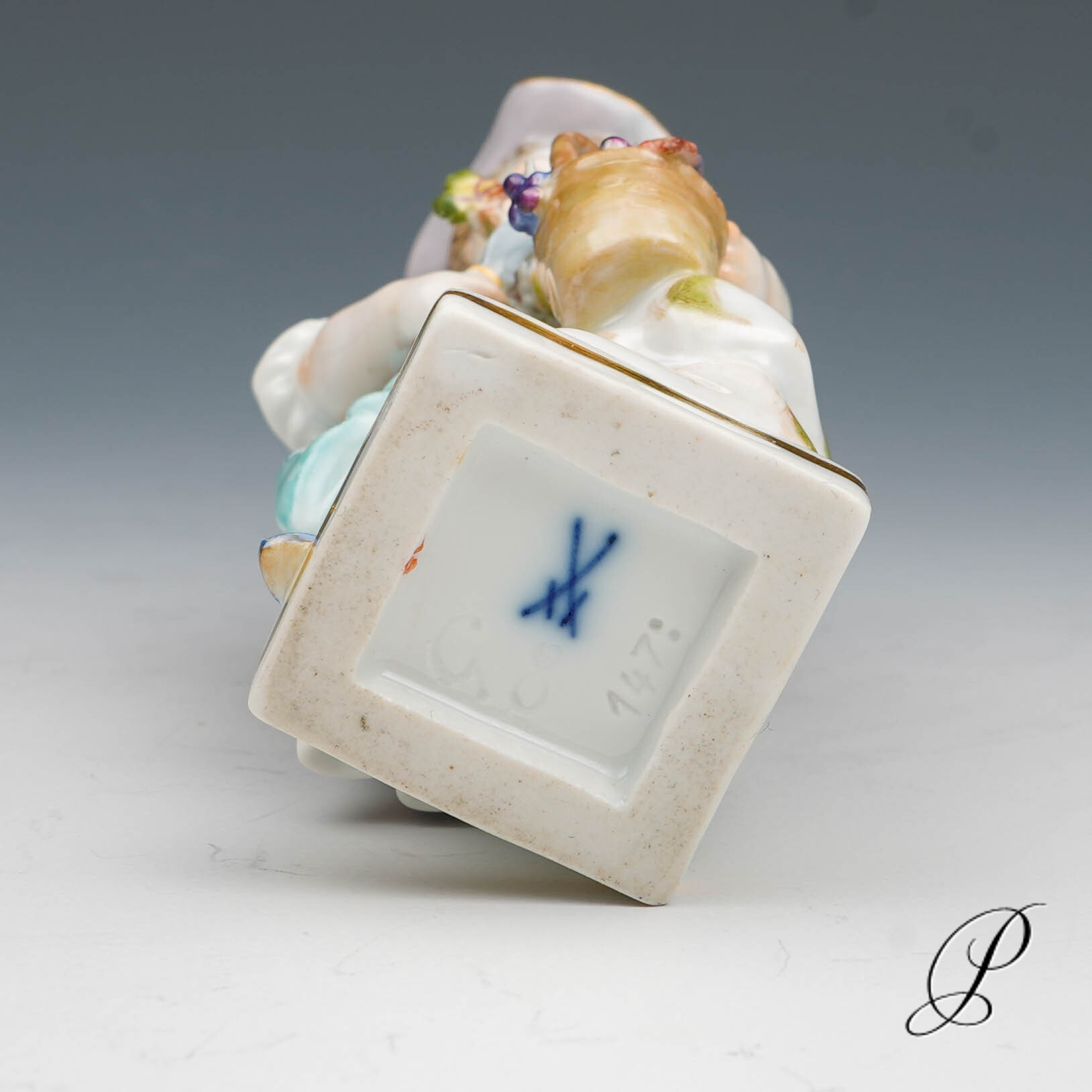 Meissen Figur Gärtnerkind 1.Wahl von Michel Victor Acier – Bild 10