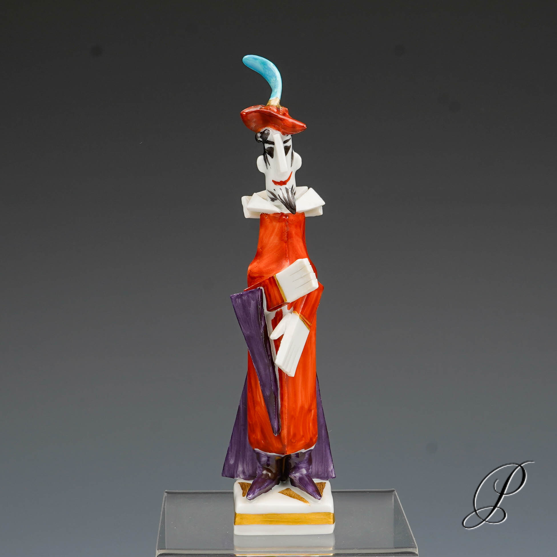 Figur Meissen von Peter Strang Meissen 1.Wahl "Faust aus der Faustgruppe"