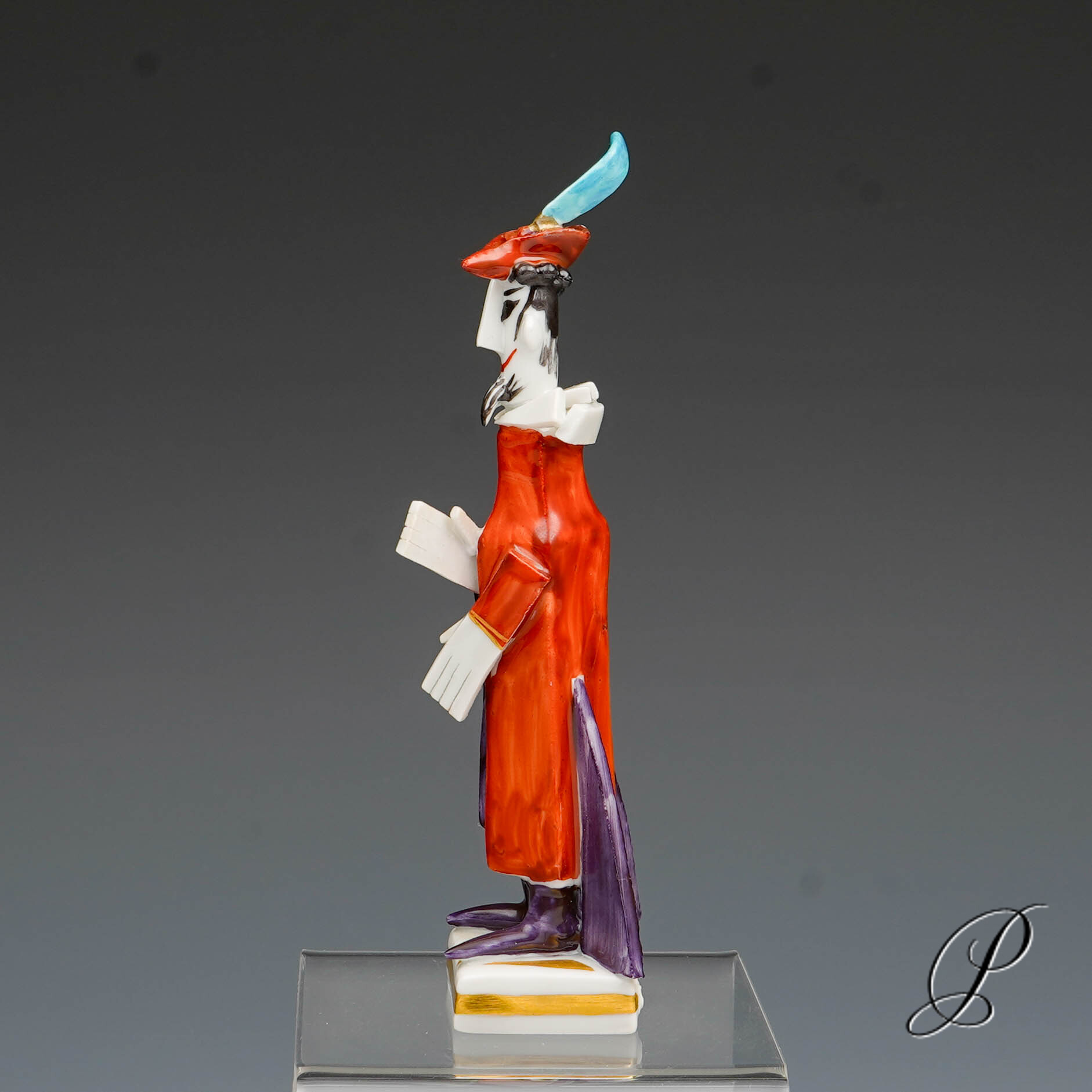 Figur Meissen von Peter Strang Meissen 1.Wahl "Faust aus der Faustgruppe" – Bild 3