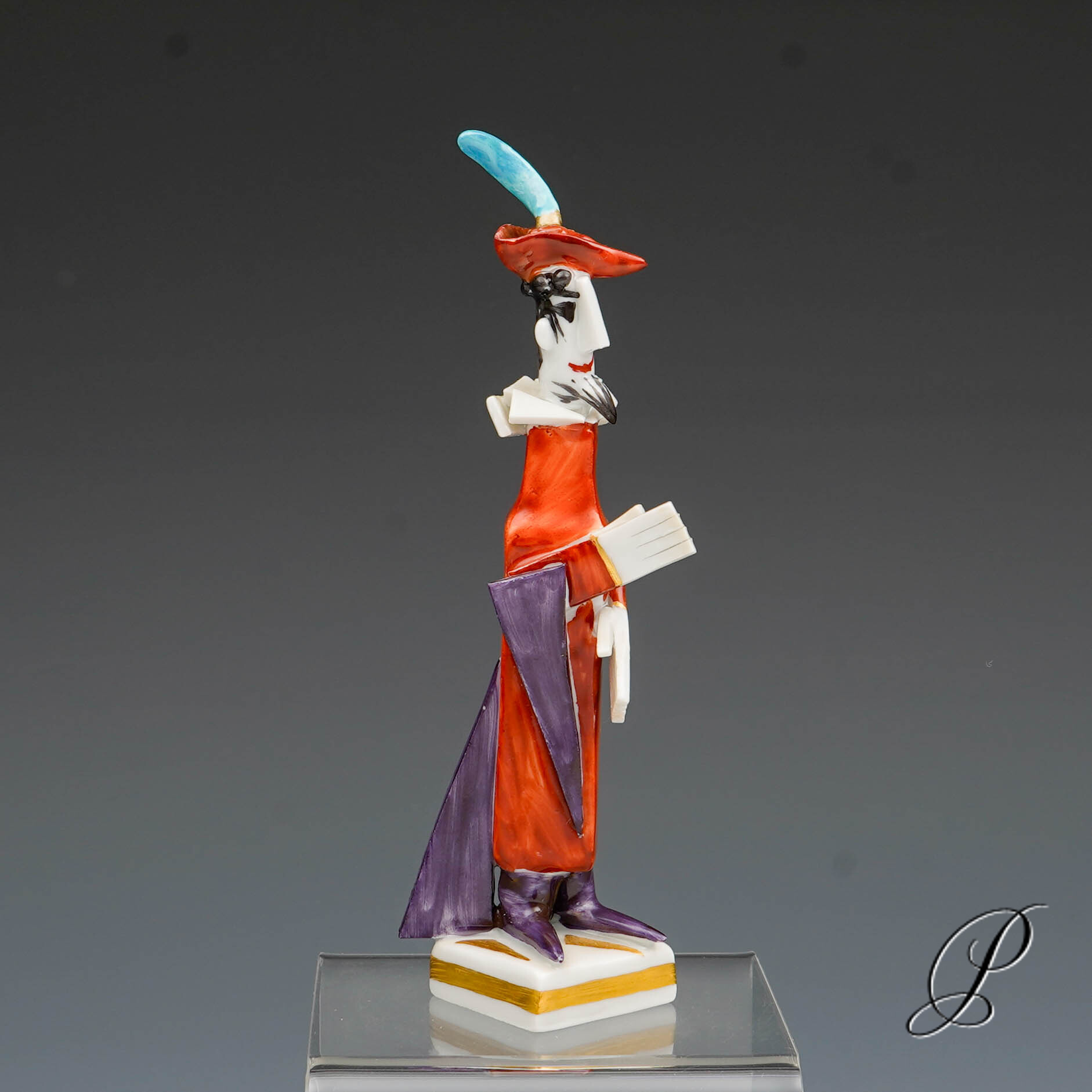 Figur Meissen von Peter Strang Meissen 1.Wahl "Faust aus der Faustgruppe" – Bild 8