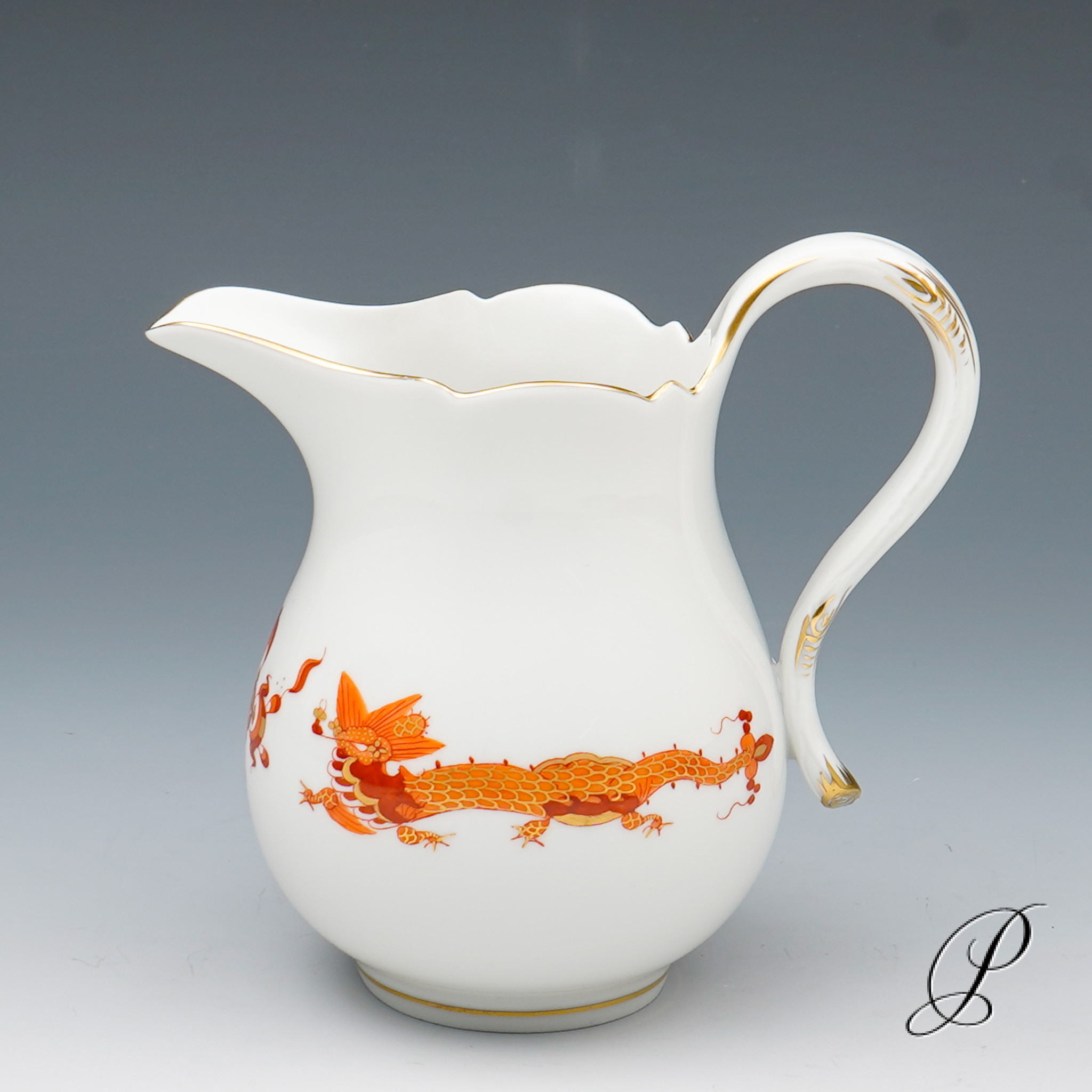 Kaffeeservice Meissen 1.Wahl Reicher Drache rot – Bild 5