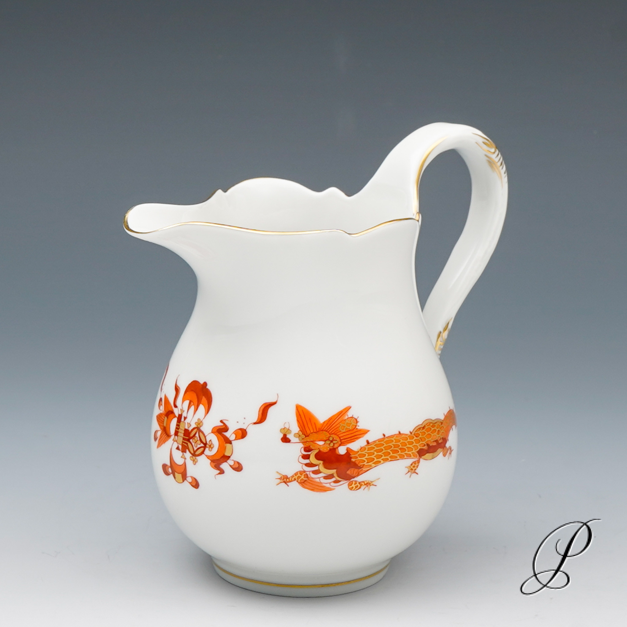 Kaffeeservice Meissen 1.Wahl Reicher Drache rot – Bild 6