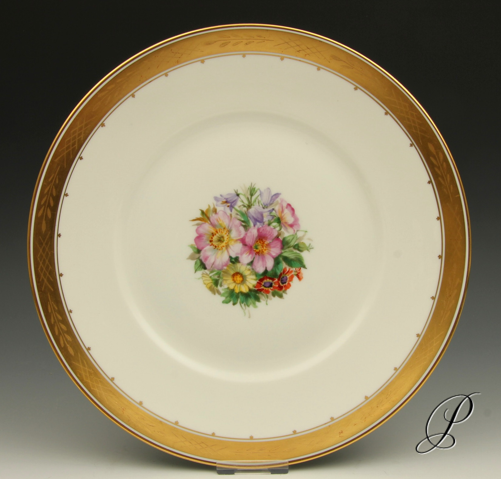 wandteller_bukett_royal_copenhagen_eins1